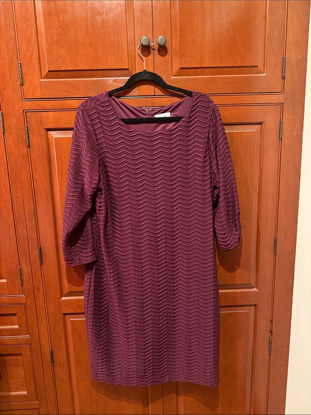 Calvin Klein Maroon Dress